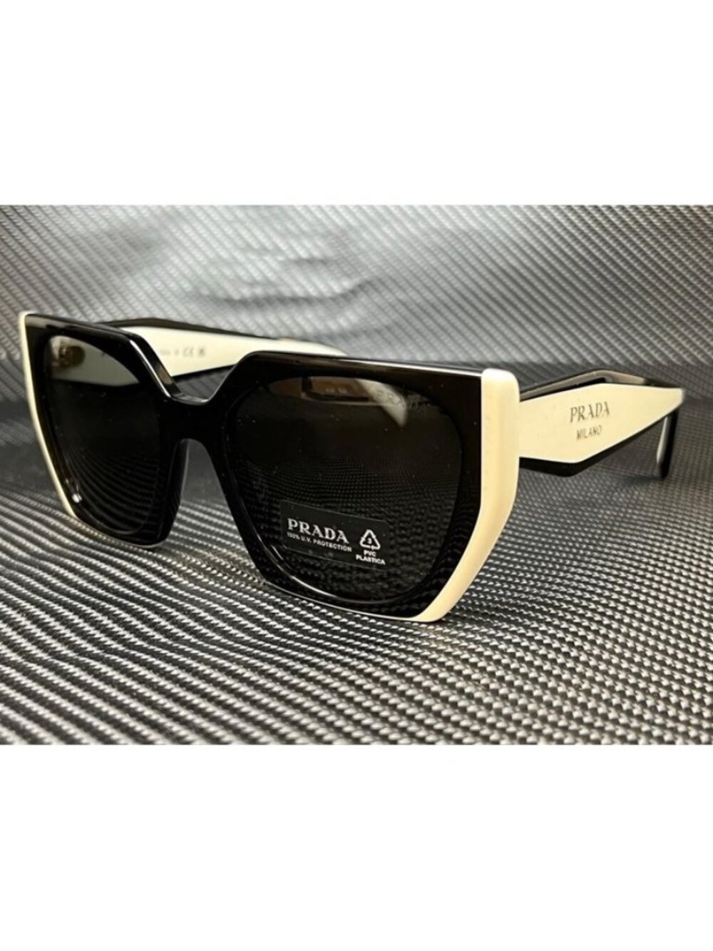 New PRADA Women Black Talc Sunglasses 54- 19- 140